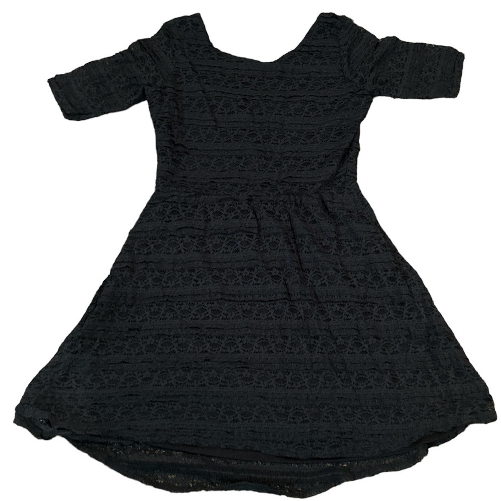 Rewind Navy Blue Lace Dress Size Large